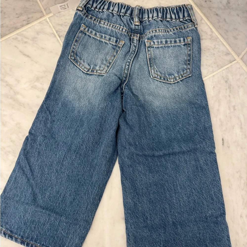 GAP Wide-Leg Heart Jeans - Picture 5 of 6